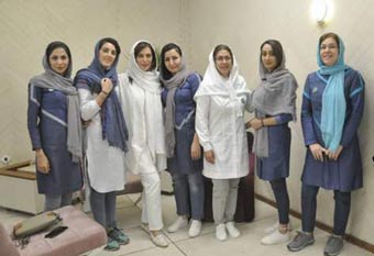 حضور مهتاب کرامتی در شهرک سلامت حضور مهتاب کرامتی در شهرک سلامت